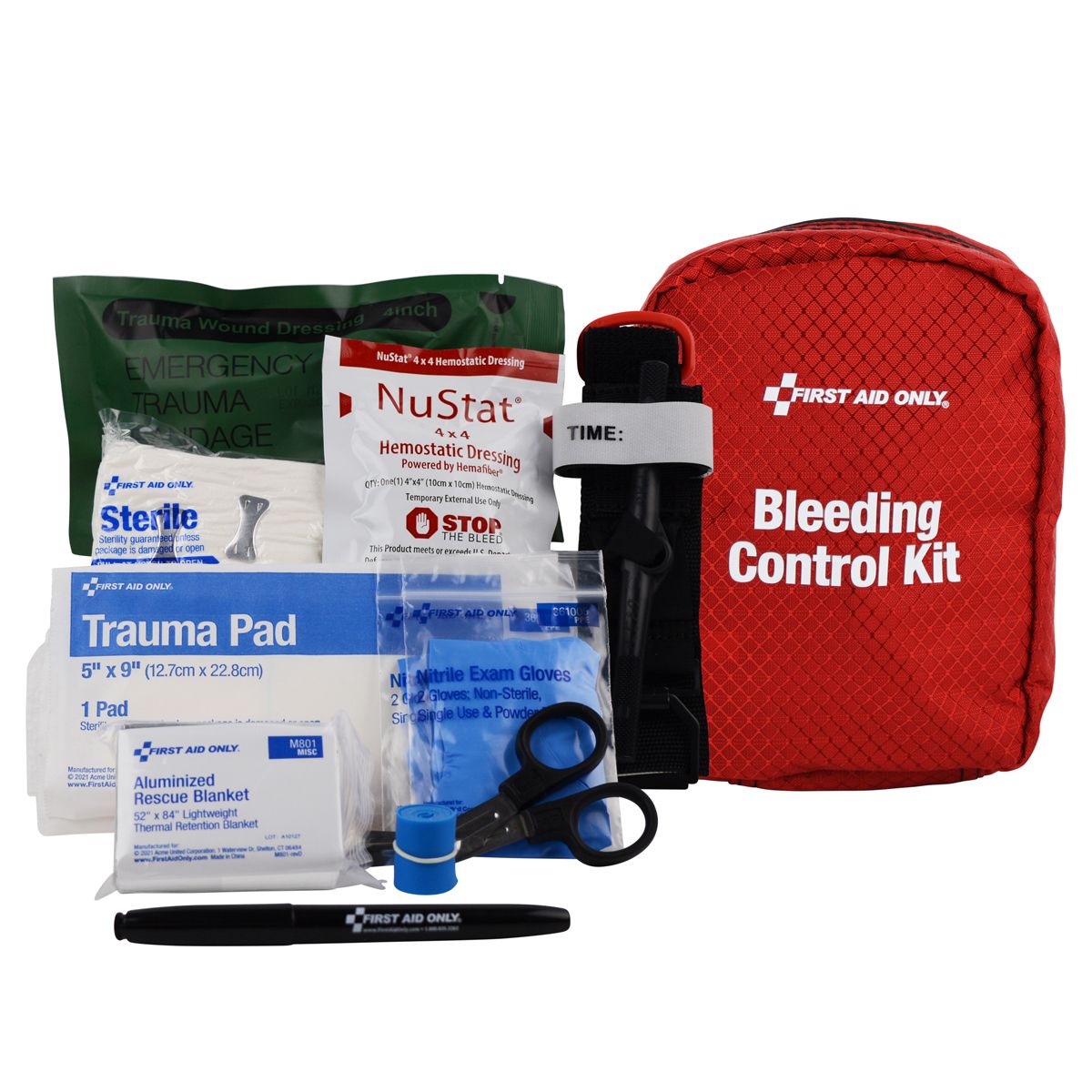 First Aid Only Right Response Bleeding Control Kit 91136 First Aid Only Right Response Bleeding Control Kit 91136